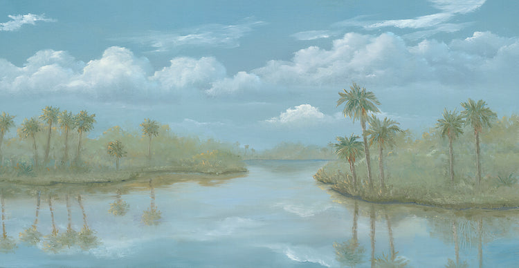 Palm Trees Reflection