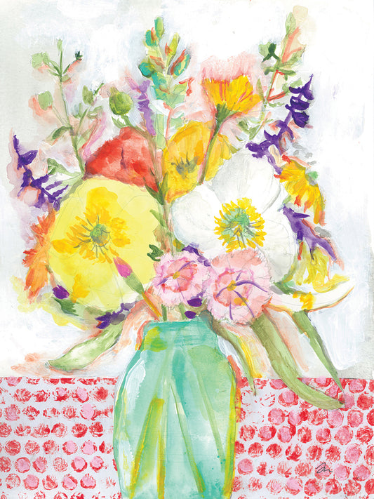 Flowers for Dottie I Canvas Art