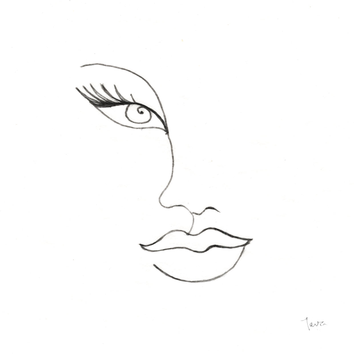 Mirada de moda II Lienzo