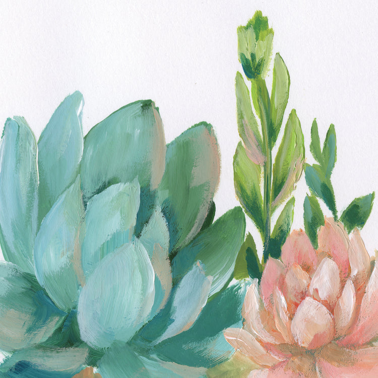 Pastel Succulent