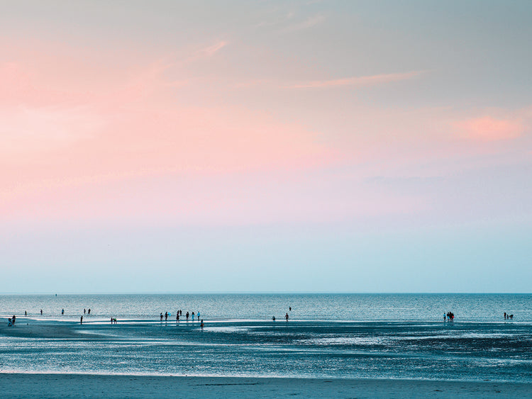 Arte de la lona de la playa de Wingaersheek