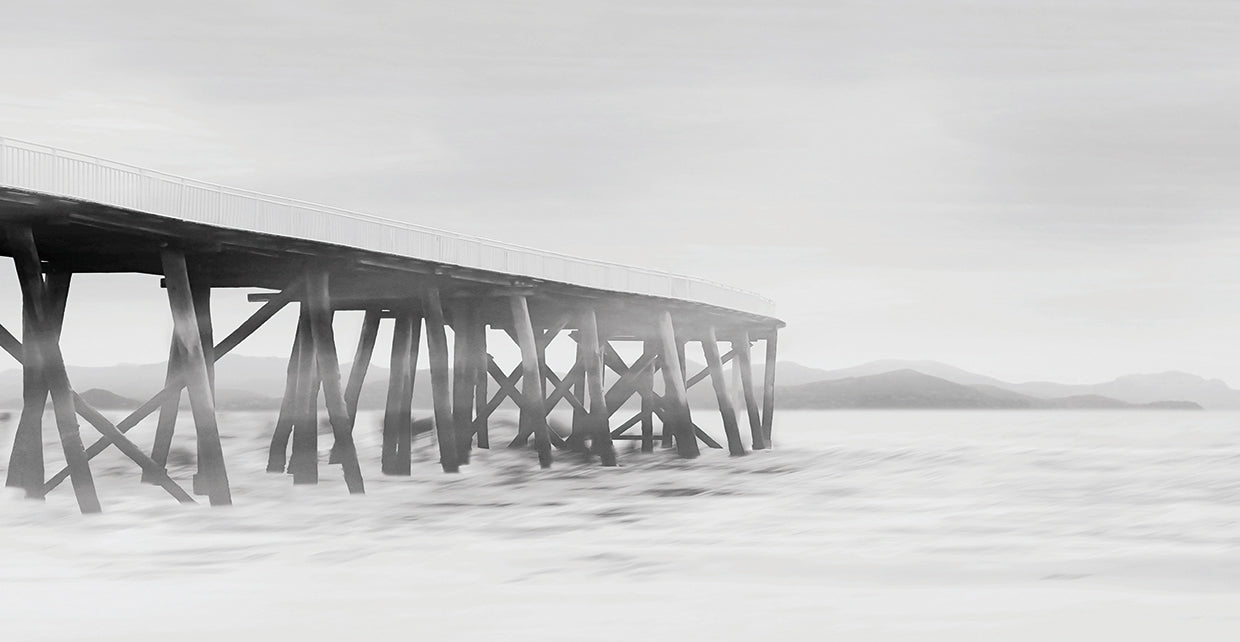 Misty Morning Pier