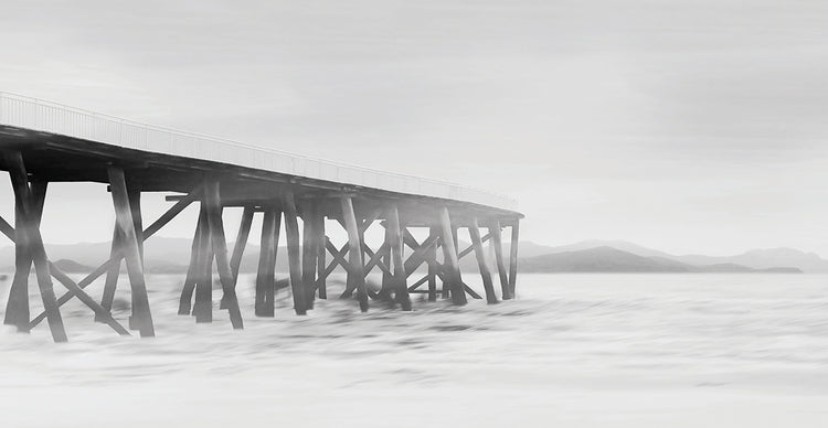 Misty Morning Pier
