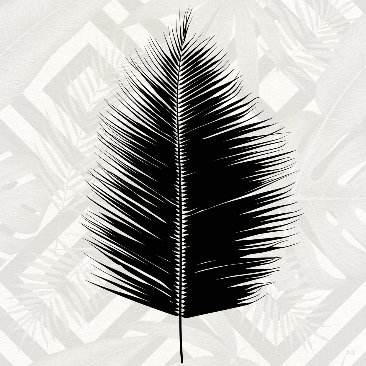 Feuille Exotique I