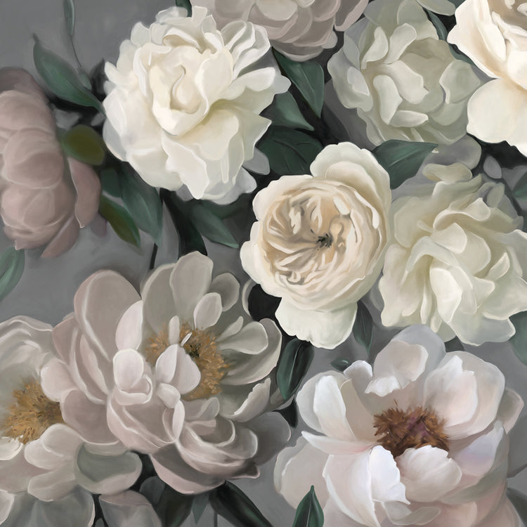Arte de la lona de la gloria del jardín