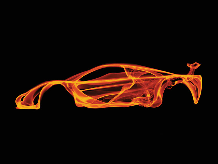 Mclaren F1 IM Arte de la lona