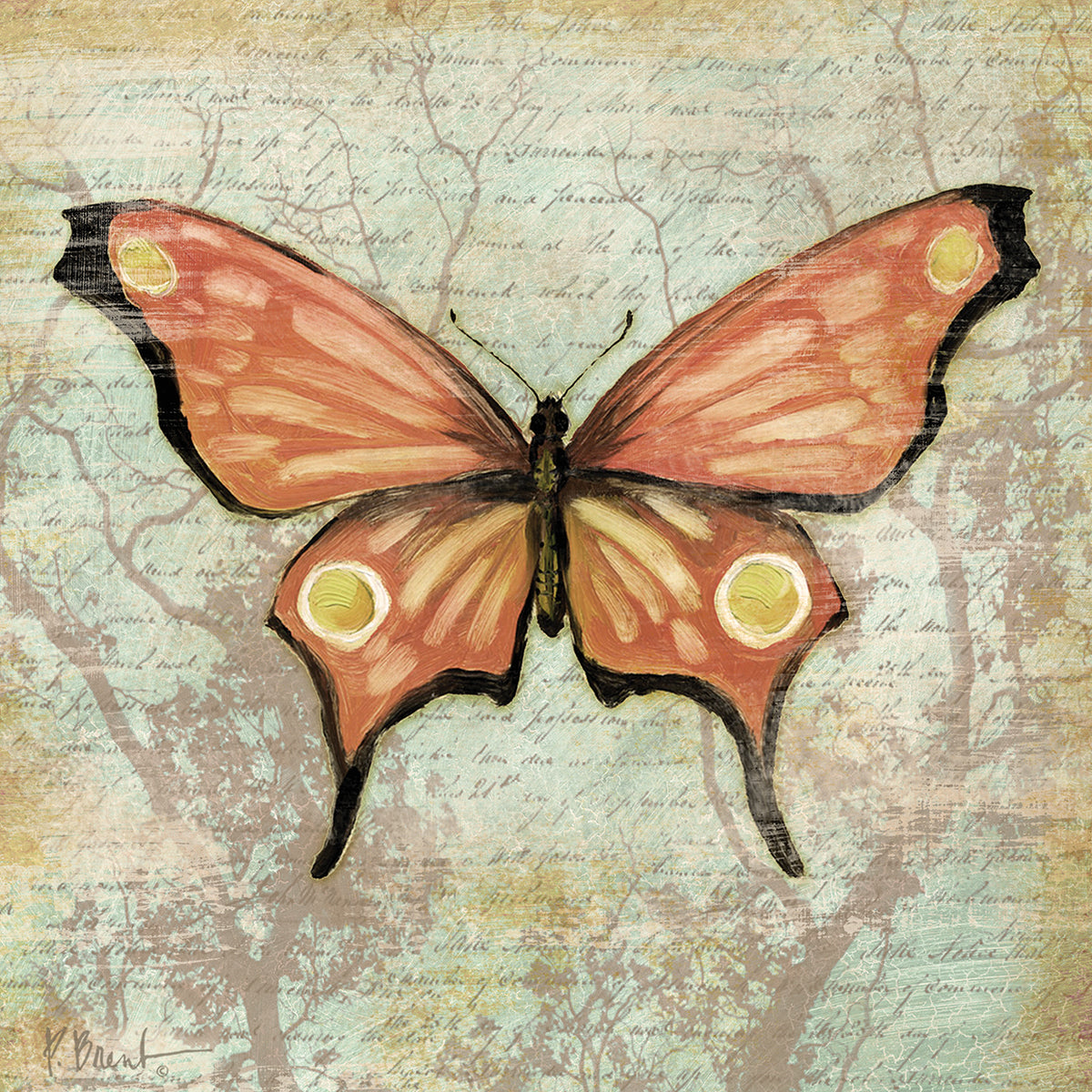 Vintage Butterflies I