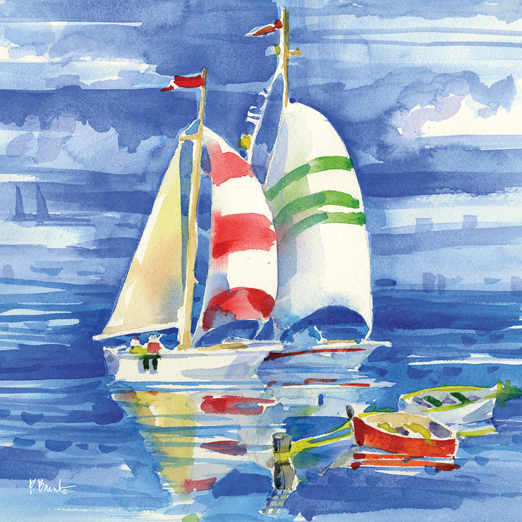 Cape Sailboats II - Square