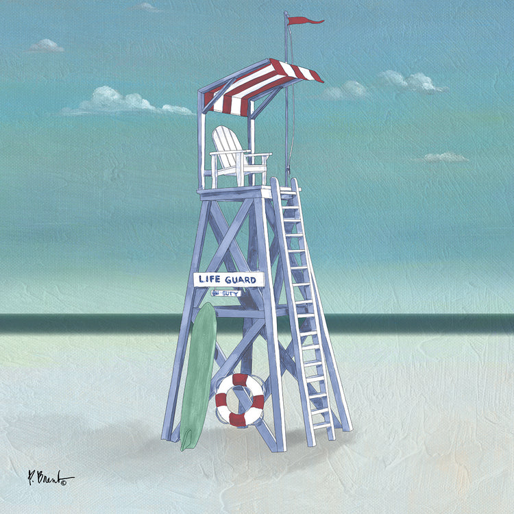 Lienzo Coast Watch III