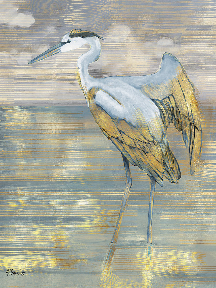 Golden Blue Heron