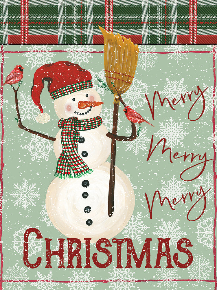 Merry-Merry-Merry Christmas Snowman