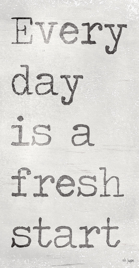 Every Day is a Fresh Start Canvas Print