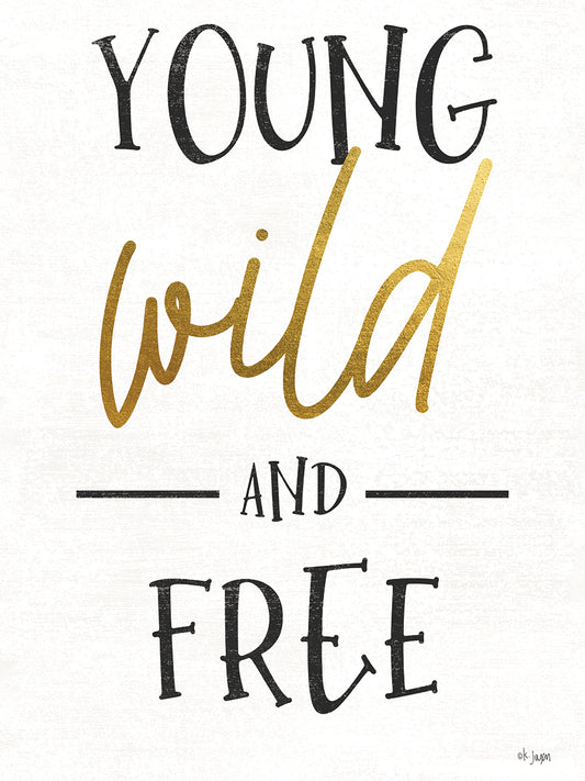 Young, Wild and Free Canvas Print