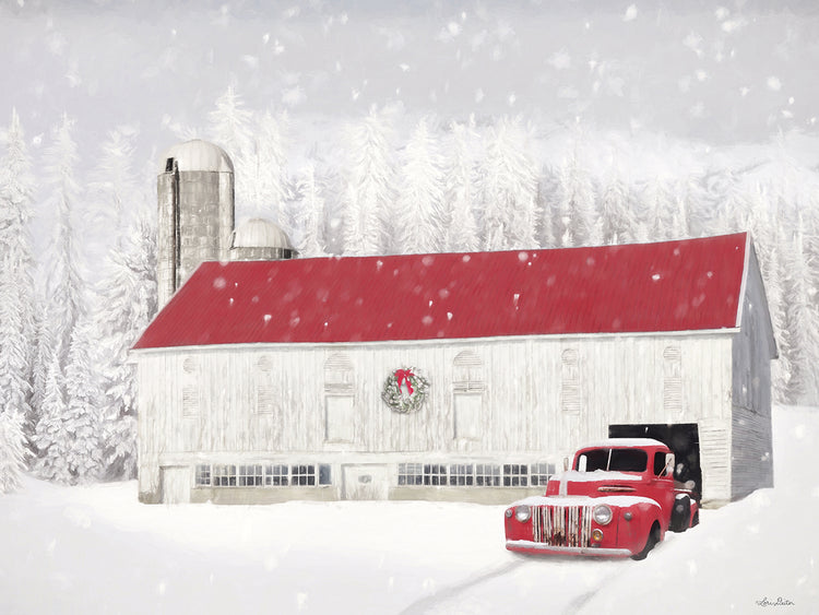 Wyoming Christmas Barn