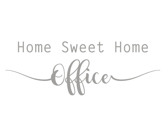 Home Sweet Home Office Canvas Print