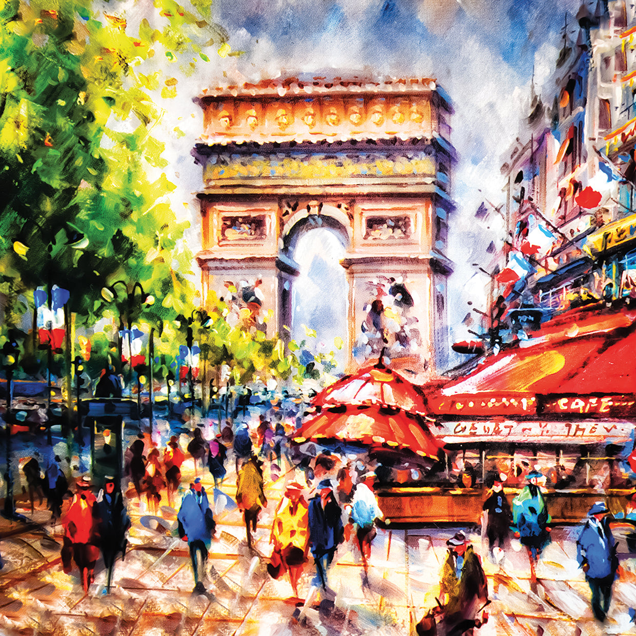 Arc de Triomphe Colors