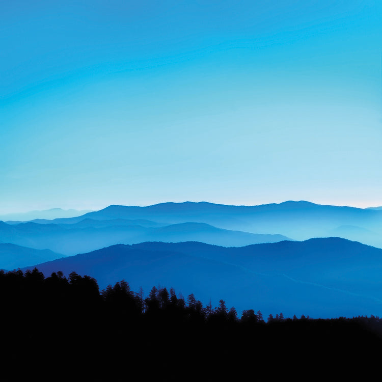 Dreamy Blues Smoky Mountains