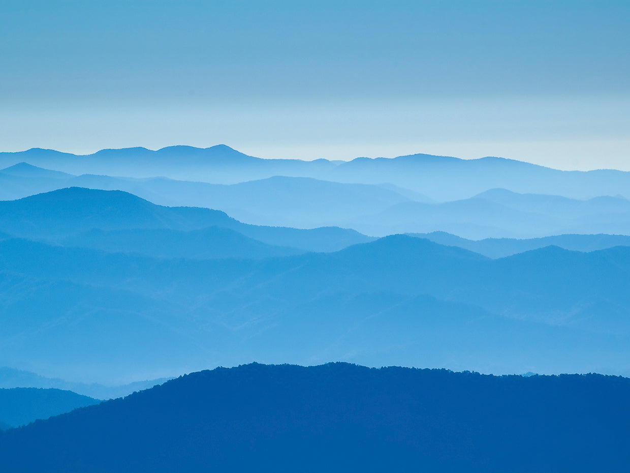 Blue Border Smoky Mountains
