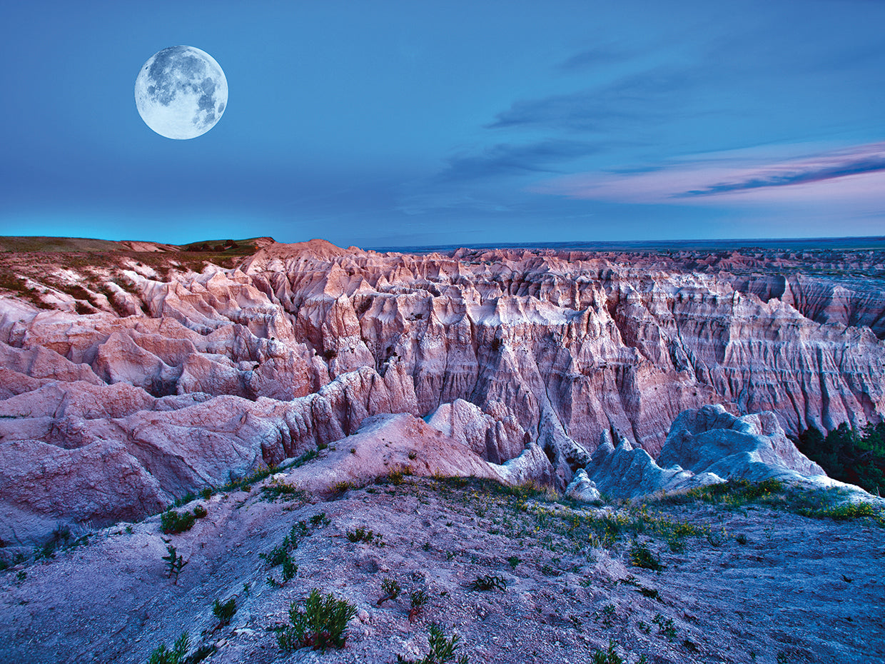 Badlands Moonrise