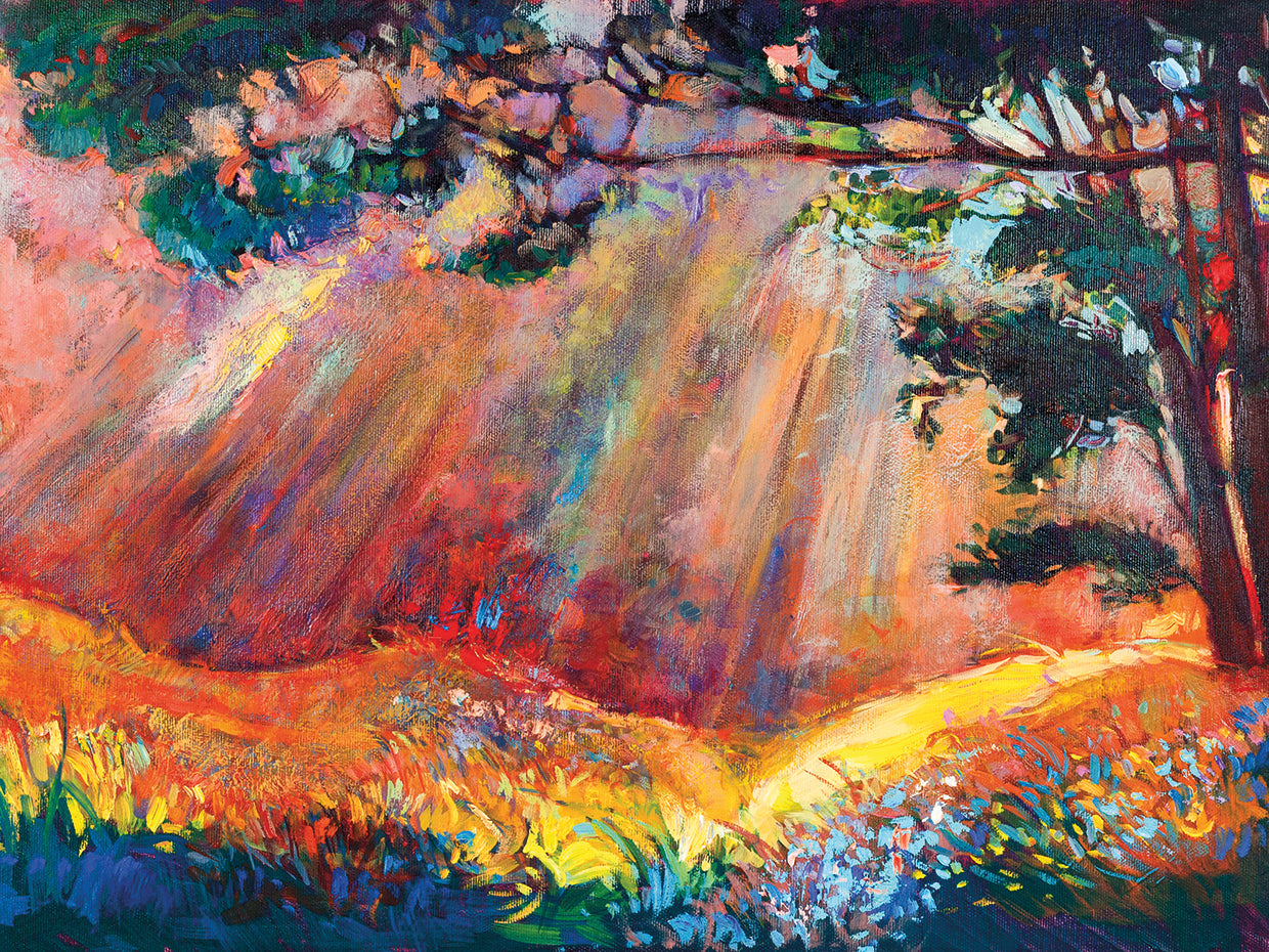 Prismatic Rays Forest