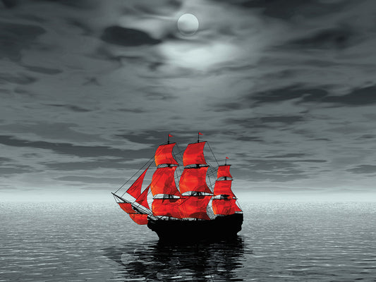 Scarlet Seas Sailship