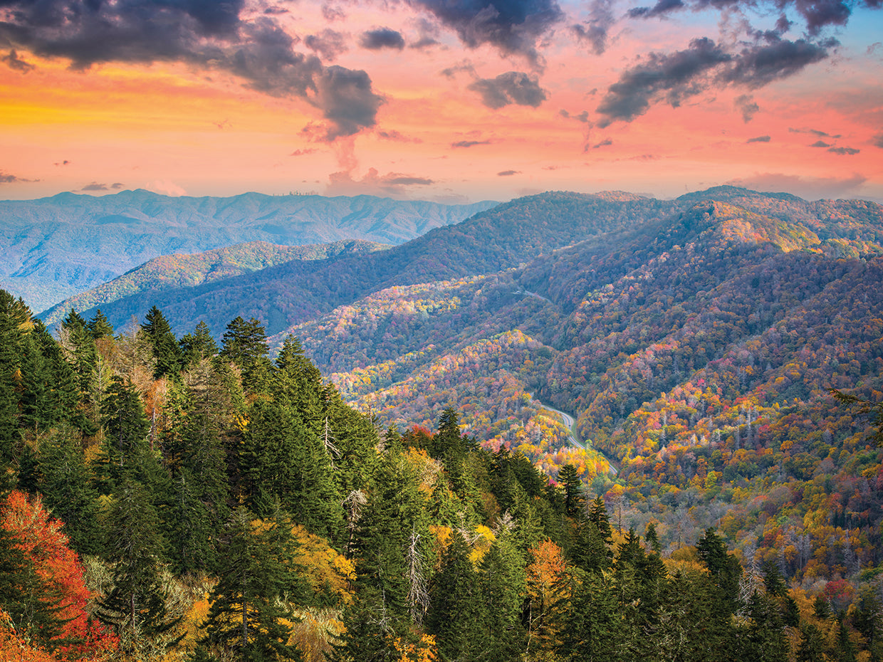 Smoky Mountains Dawn Glow