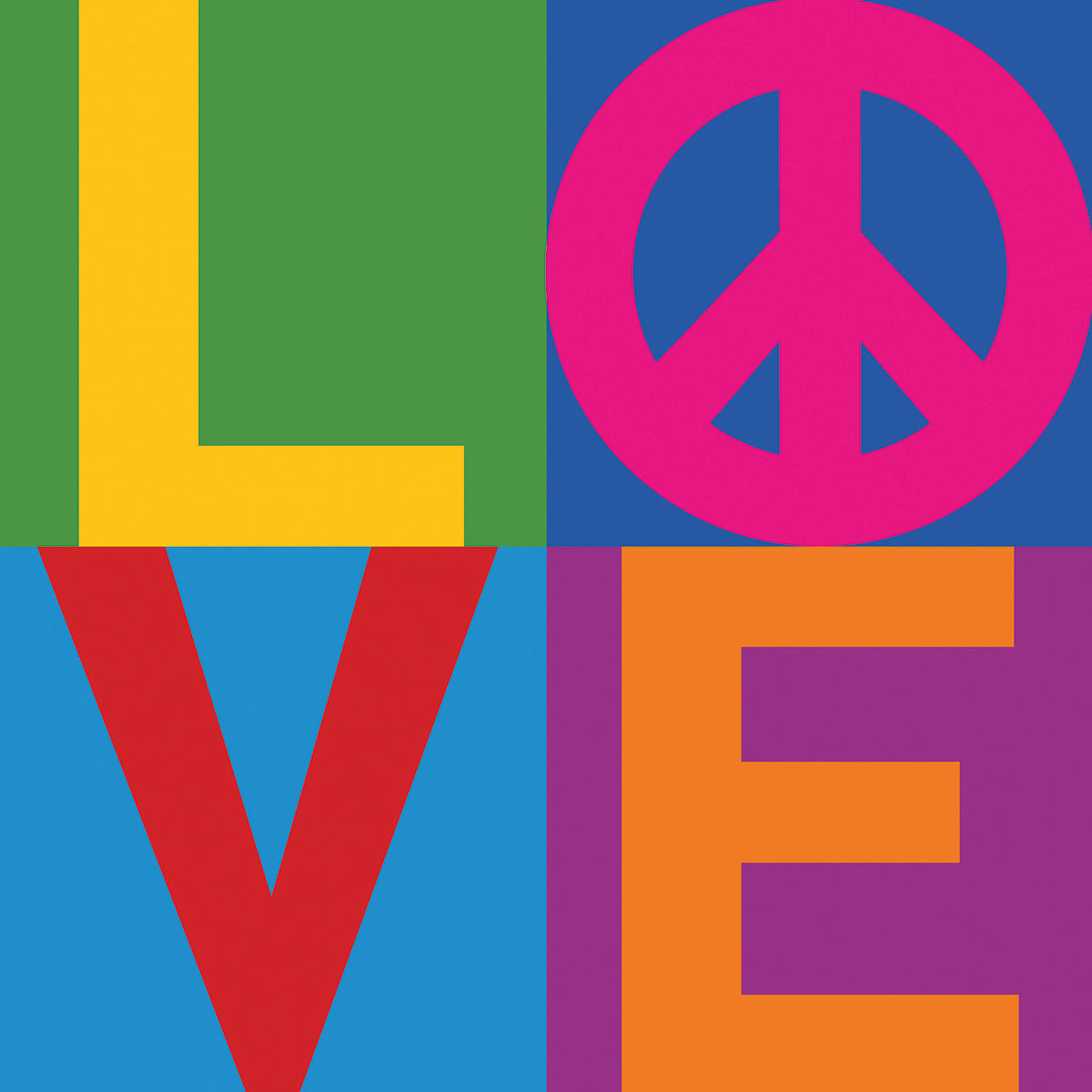 Retro Peace and Pop Love
