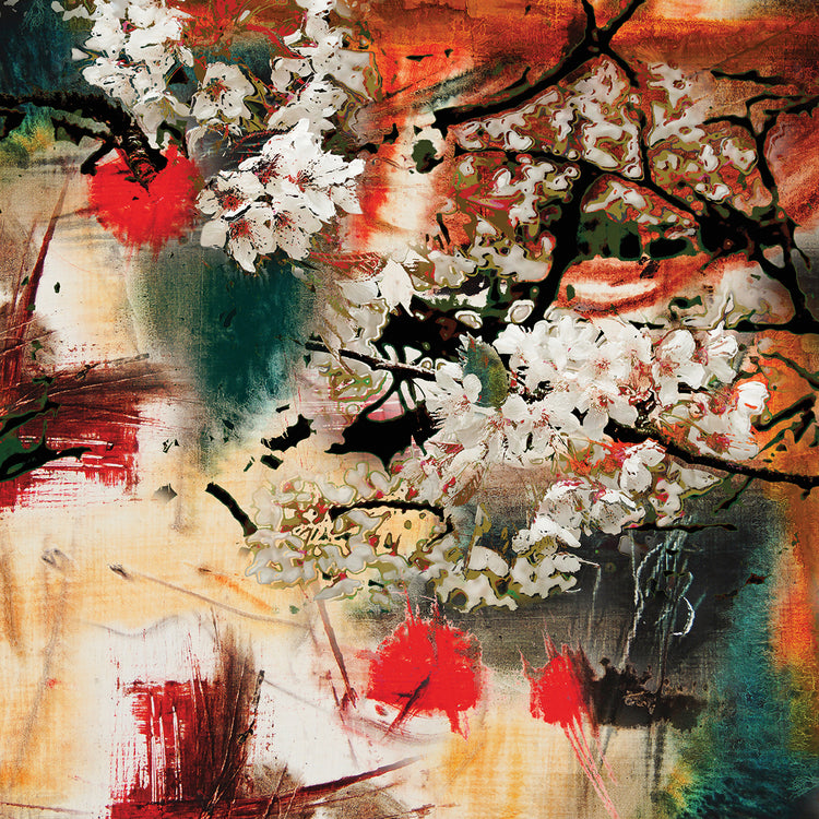 Cherry Blossom Bingo Abstract