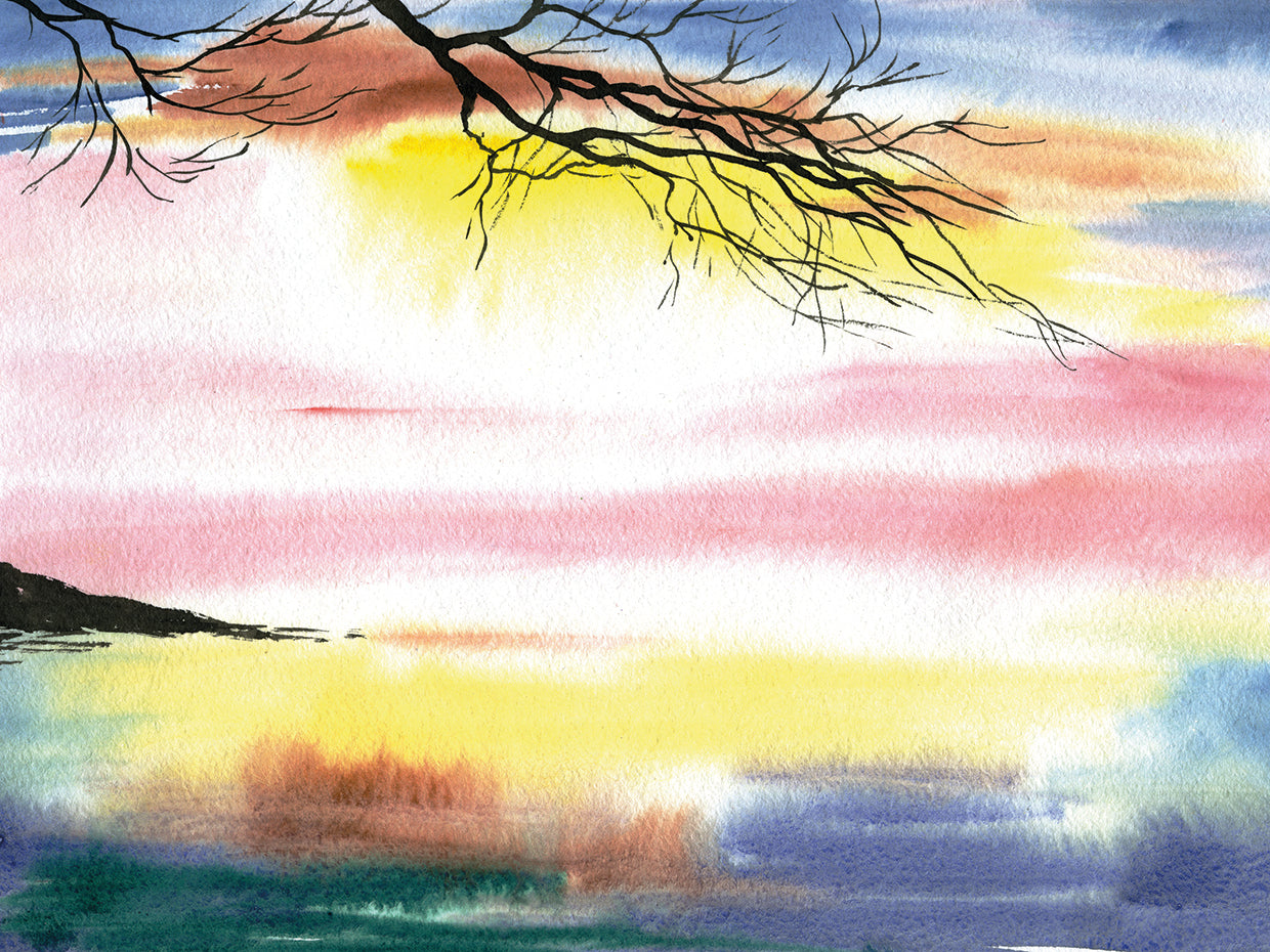 Sorbet Sunset Lake
