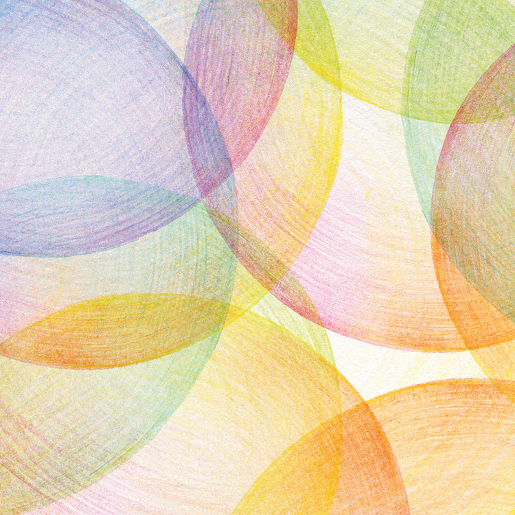 Sunset Circle Scribbles