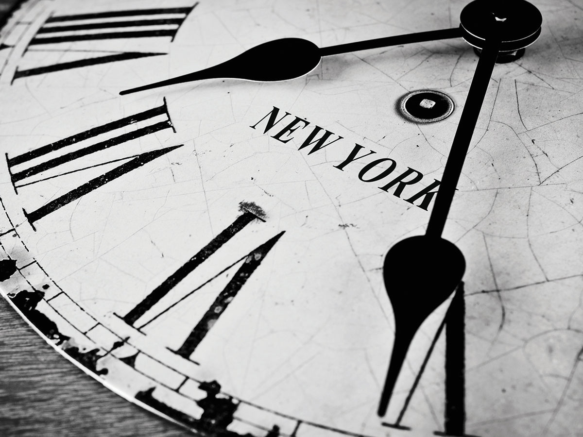 Rush Hour New York Clock