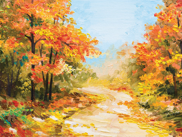 Fall Fiesta Forest Path