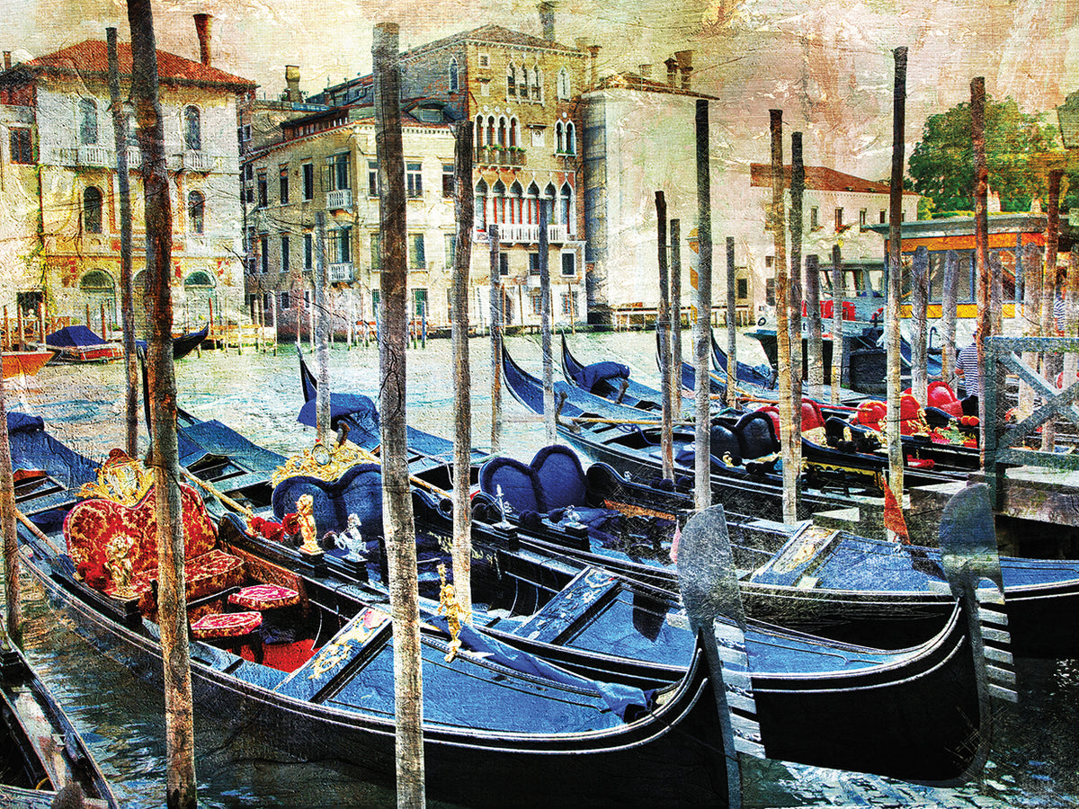 Rich Romance Venice Gondolas
