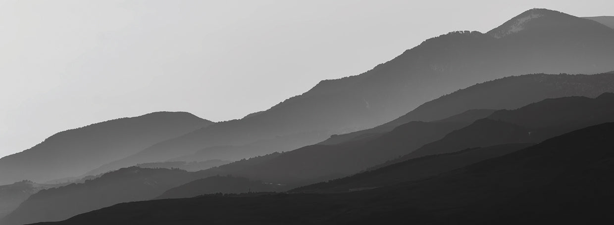 Spanish Silver Mountainscape
