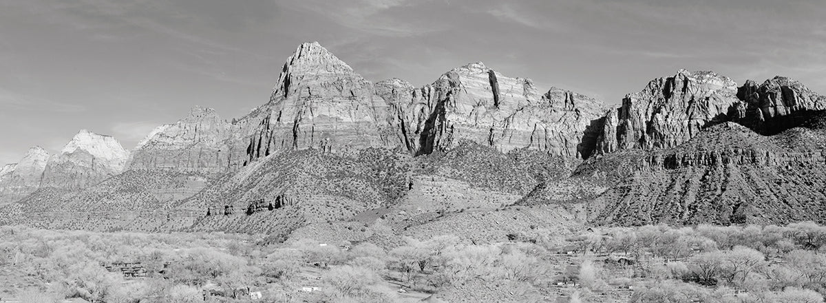 Sandstone Cliffs Zion Park
