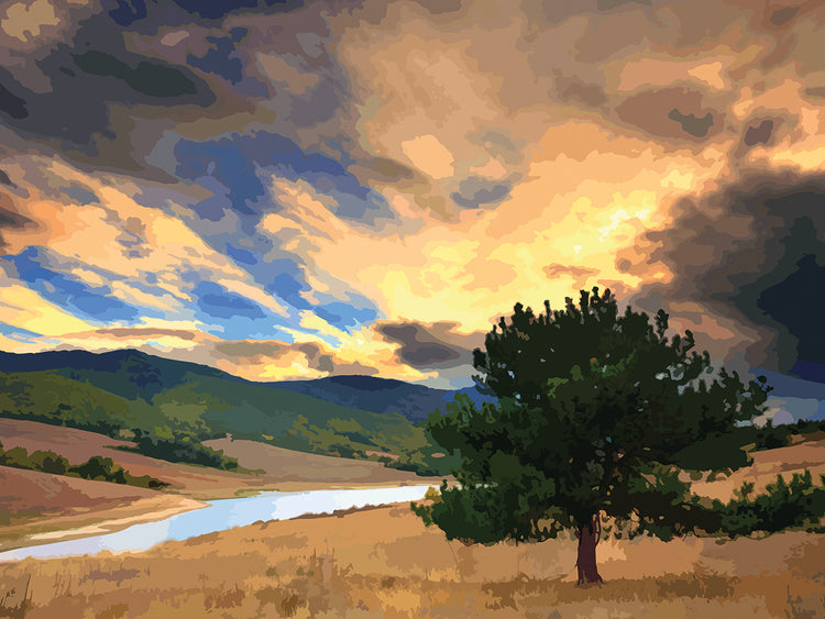 Ending the Day with Colors