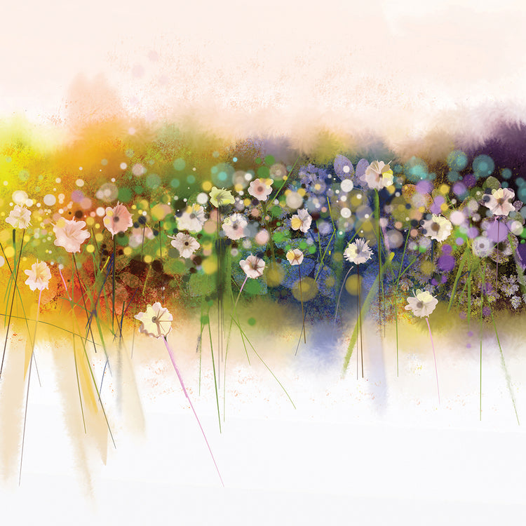 Semillas el artista Planted Garden Canvas Art