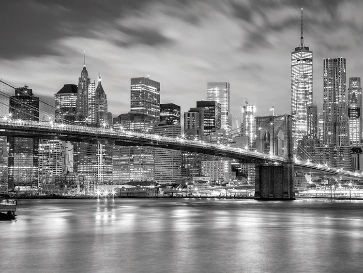 Encuéntrame en el arte de la lona de Manhattan