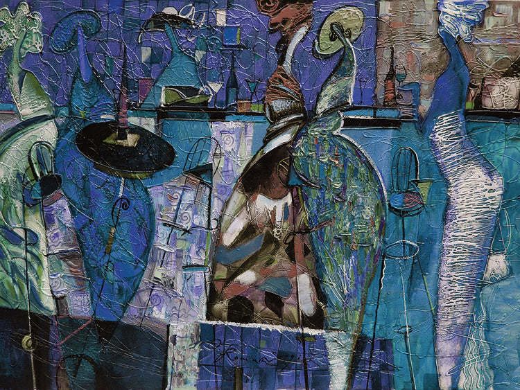 Blue Caf Lunch Ladies