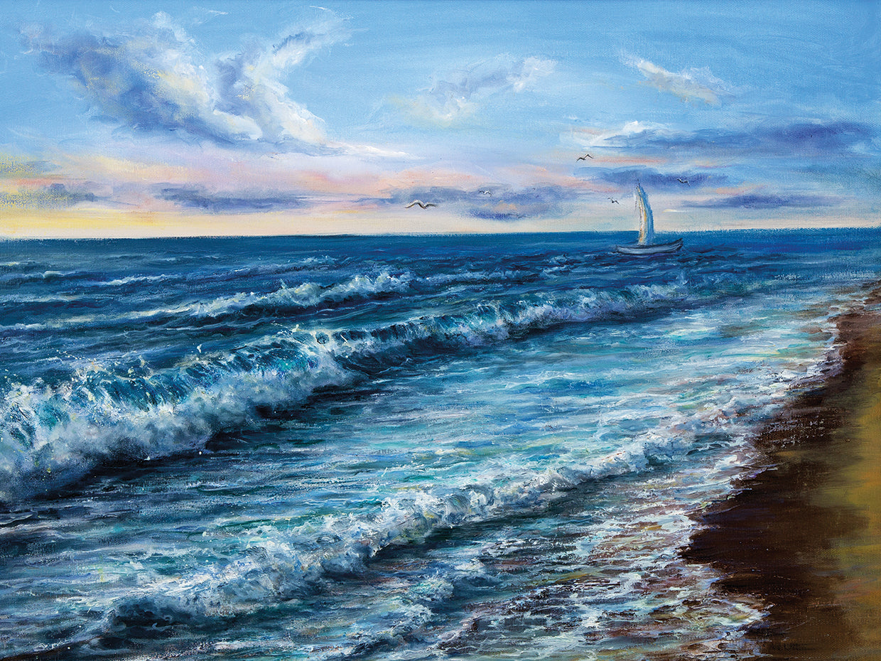 Sailing Out From the Beach