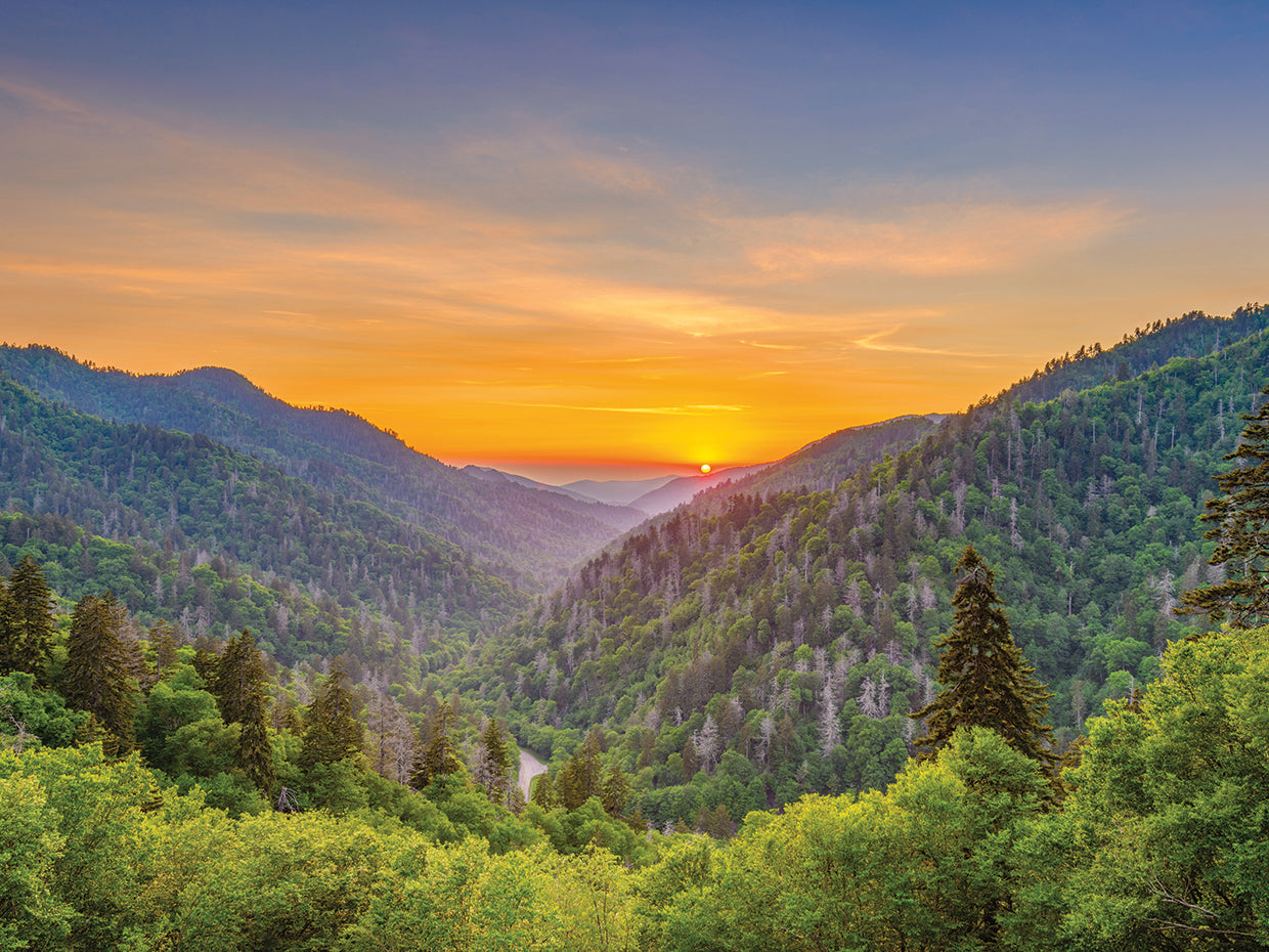 Smoky Mountain Sunset Magic