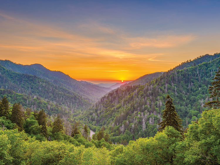 Smoky Mountain Sunset Magic