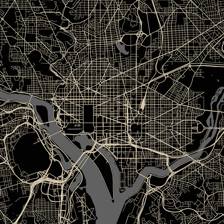 Washington DC City Maps