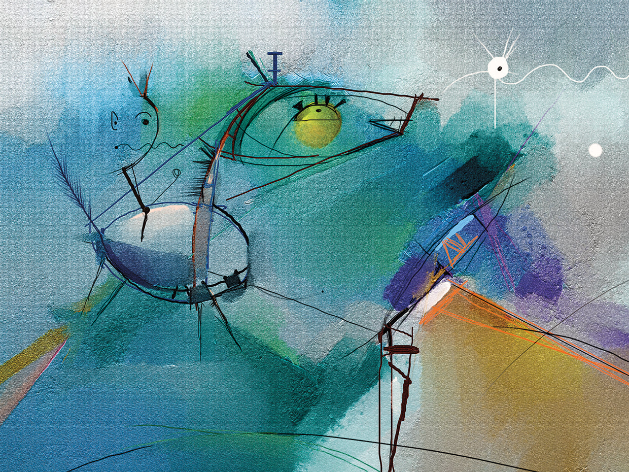 Blue Dream Horse Rider