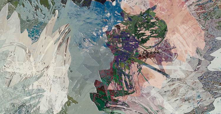 Melting Icebergs Abstract