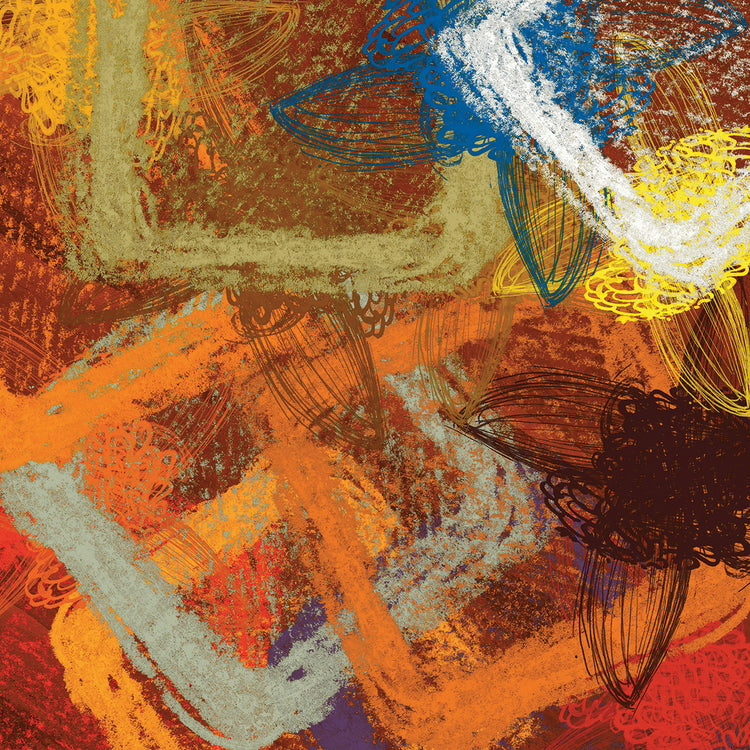 Arte de lienzo abstracto justo y cuadrado