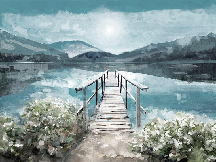 Lakeside Sunrise Lights