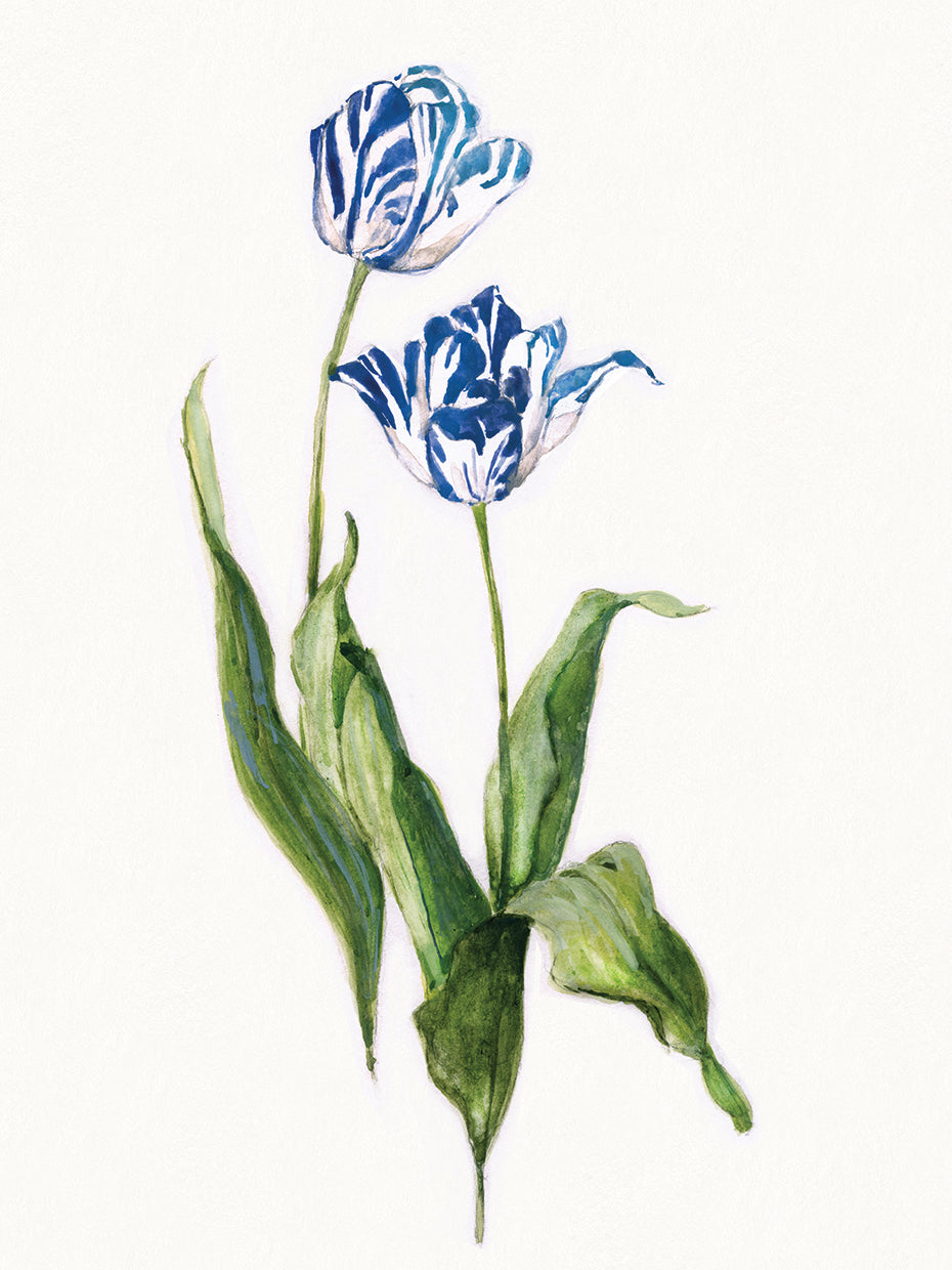 Blue Lively Botanical II