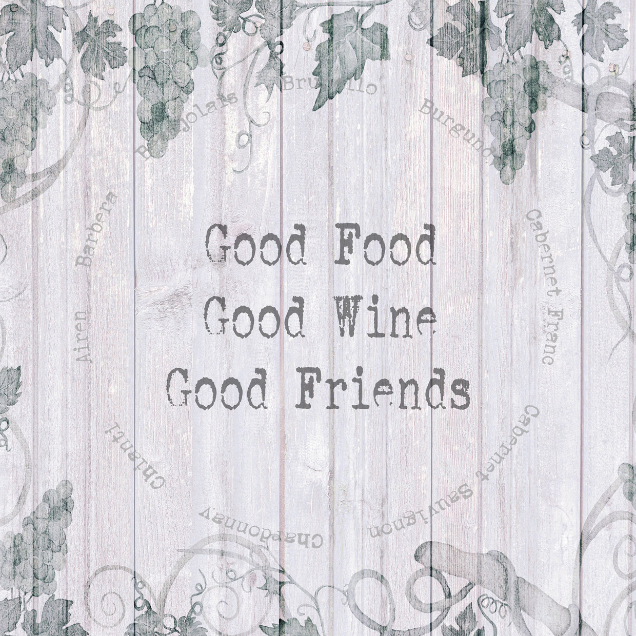 Good Food, Wine, Friends