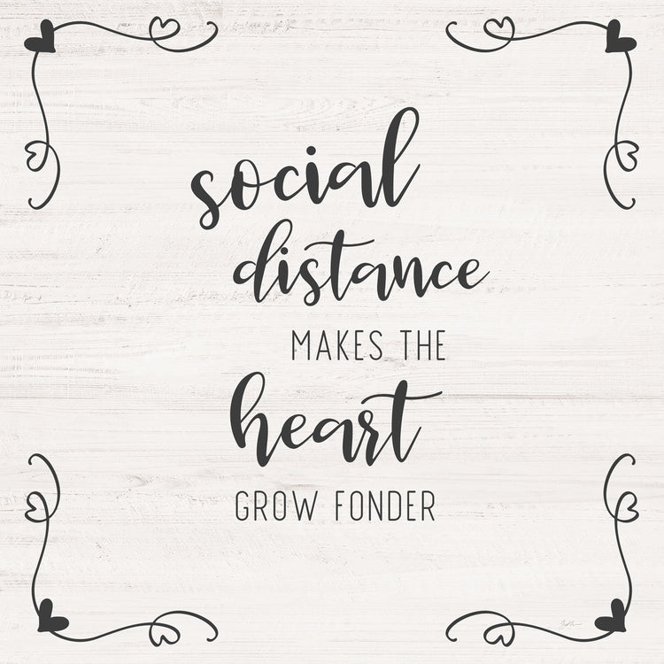 Distancia social Lienzo